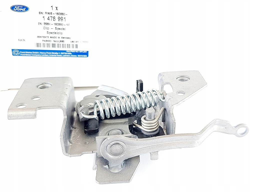 фото №8, Замок капот ford fusion fiesta mk6