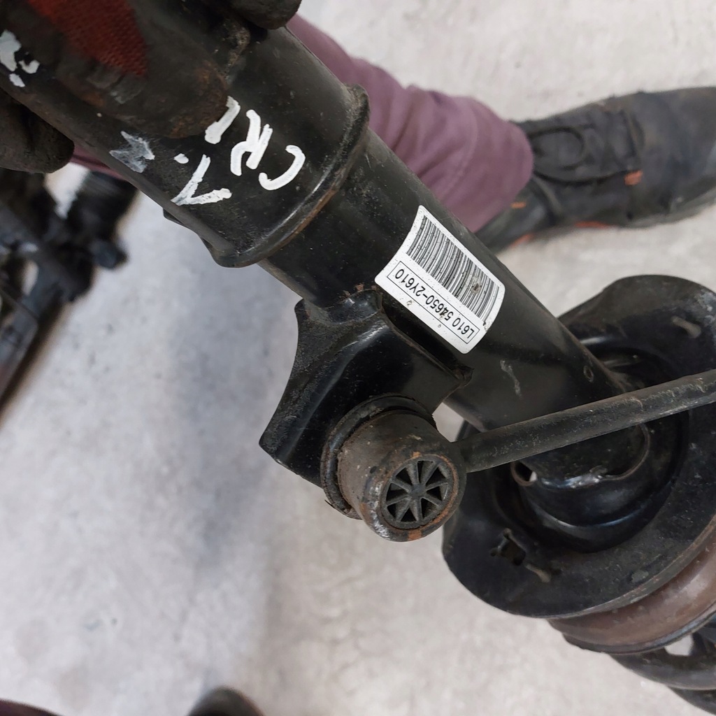 фото №10, Hyundai ix35 1,7 амортизатор пружина левый перед с nowego автомобиля 54650-2y610