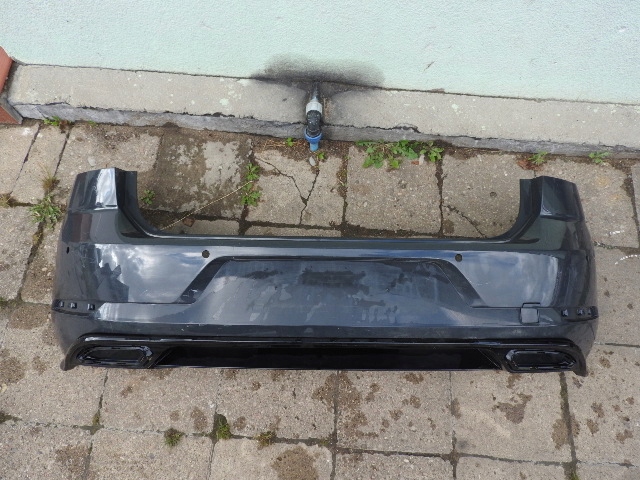 фото №1, Vw golf 7 vii lift r-line бампер задня задній балка напрямні