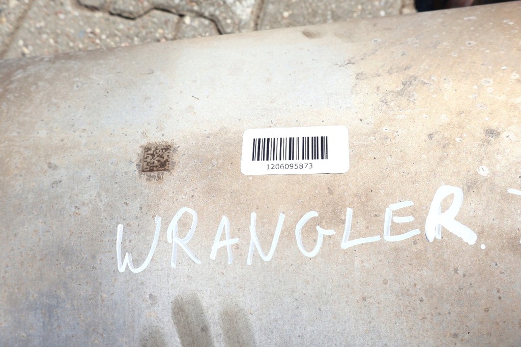 фото №7, Jeep wrangler jl 2.0t 18- труба гасник вихлоп