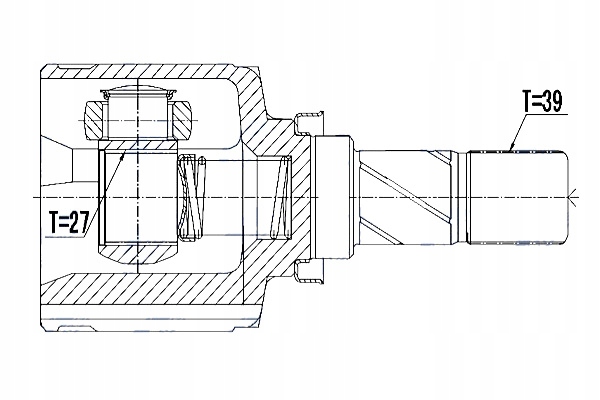 фото №4, Шарнир внутренний opel vivaro b 1.6cdti 15- renault traffic iii