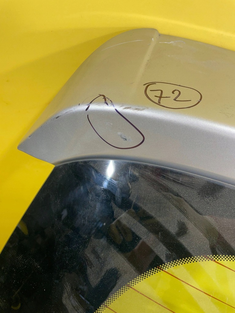 фото №6, Renault scenic iii 2010 задняя крышка багажника багажника rozebrana