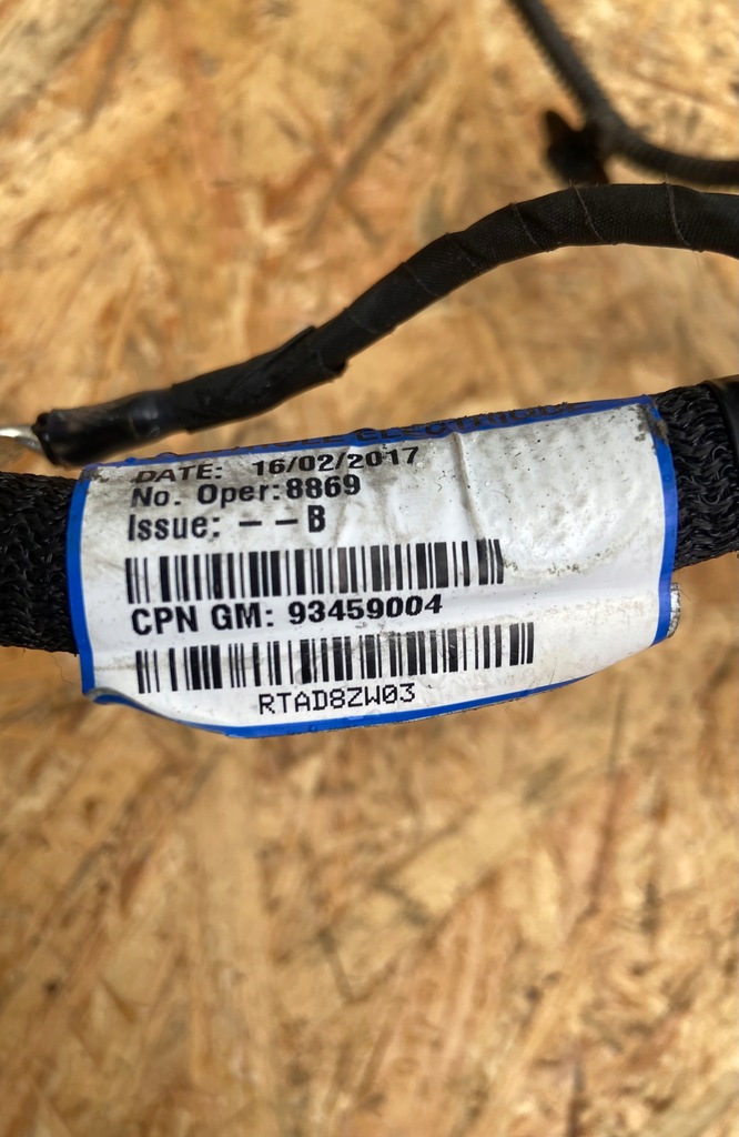 фото №7, Жгут электропроводка adblue opel vivaro b 1.6 cdti 93459004 241417802r