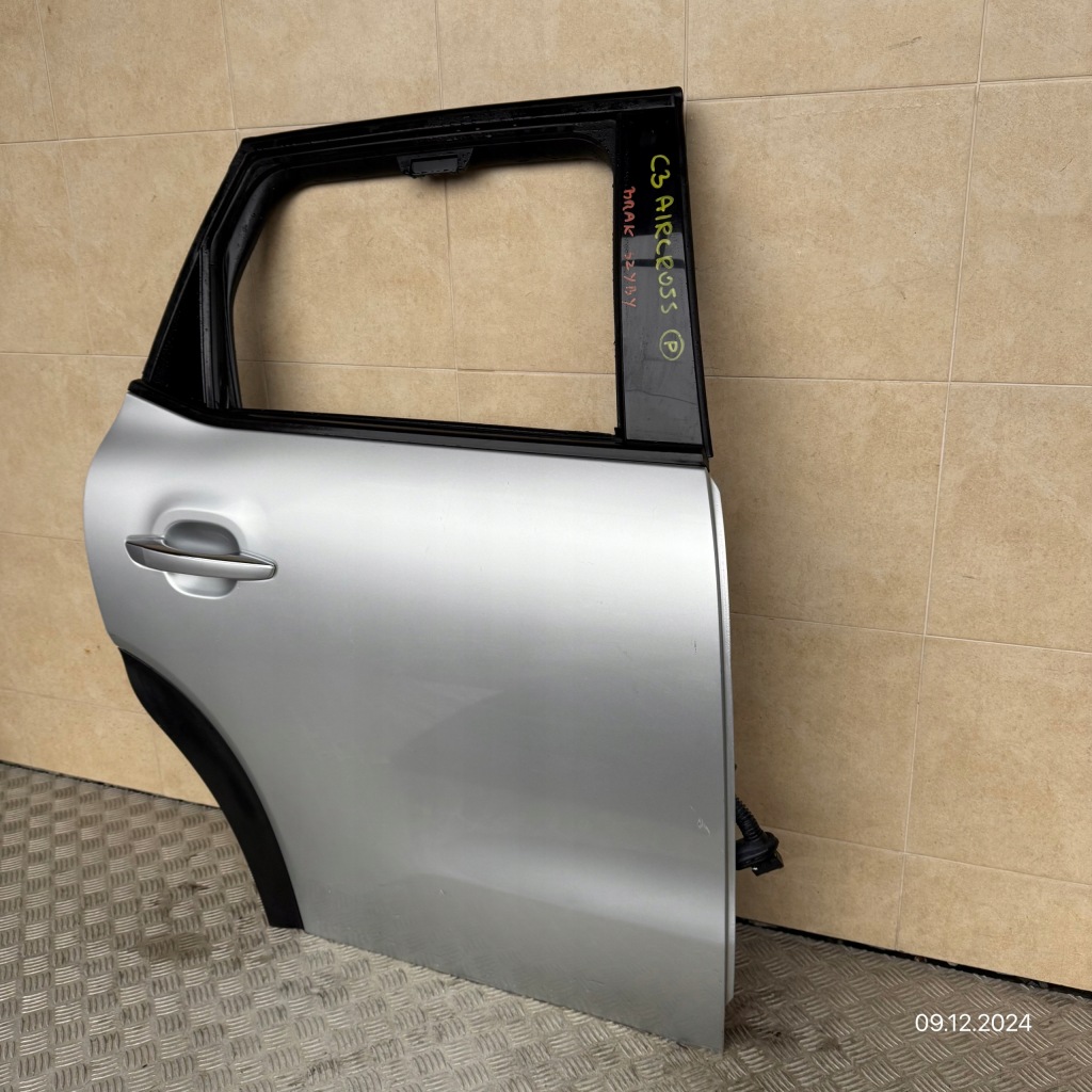 фото №3, Дверь полный задние левая citroen c3 aircross 2018 rok отсутствует стекло