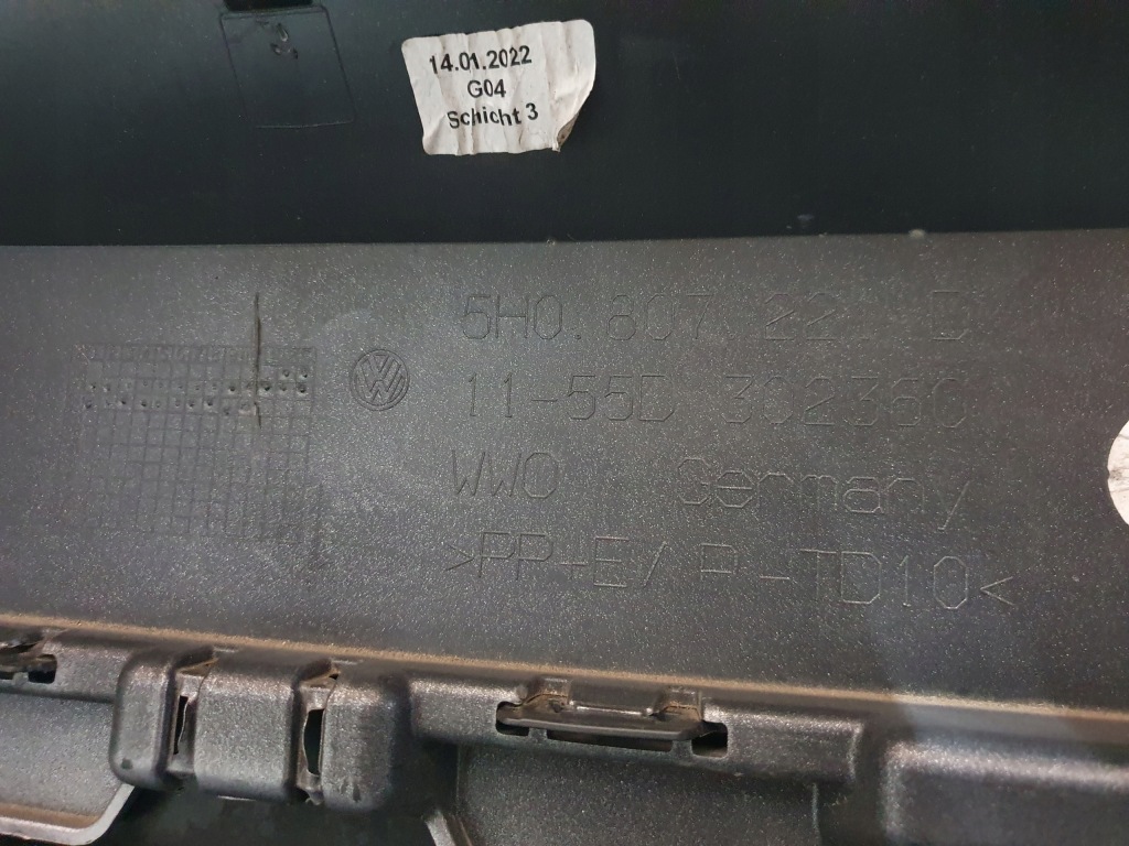 фото №11, Бампер vw golf 8 viii 5h0 gti clubsport перед