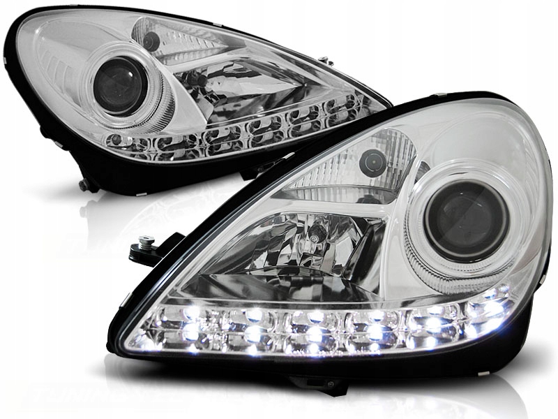 фото №1, Лампи mercedes r171 slk 04-11r daylight хром led