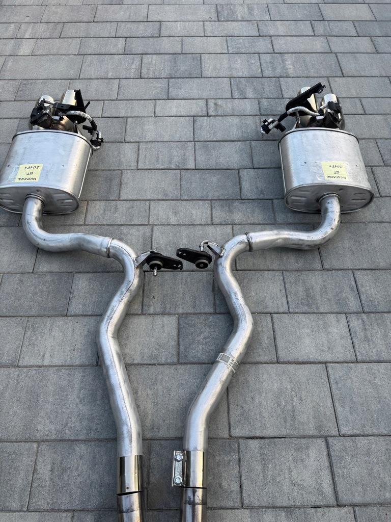 фото №12, Ford mustang gt oem система випускний активний вихлоп 2018+