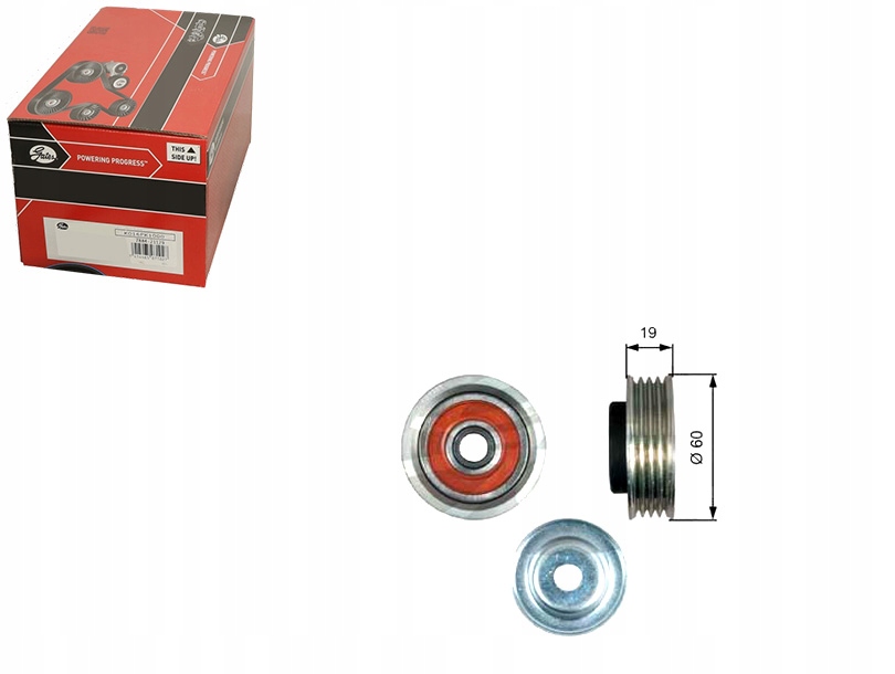 фото №1, Ролик натяжная ремень многоручьевой fiat sedici su