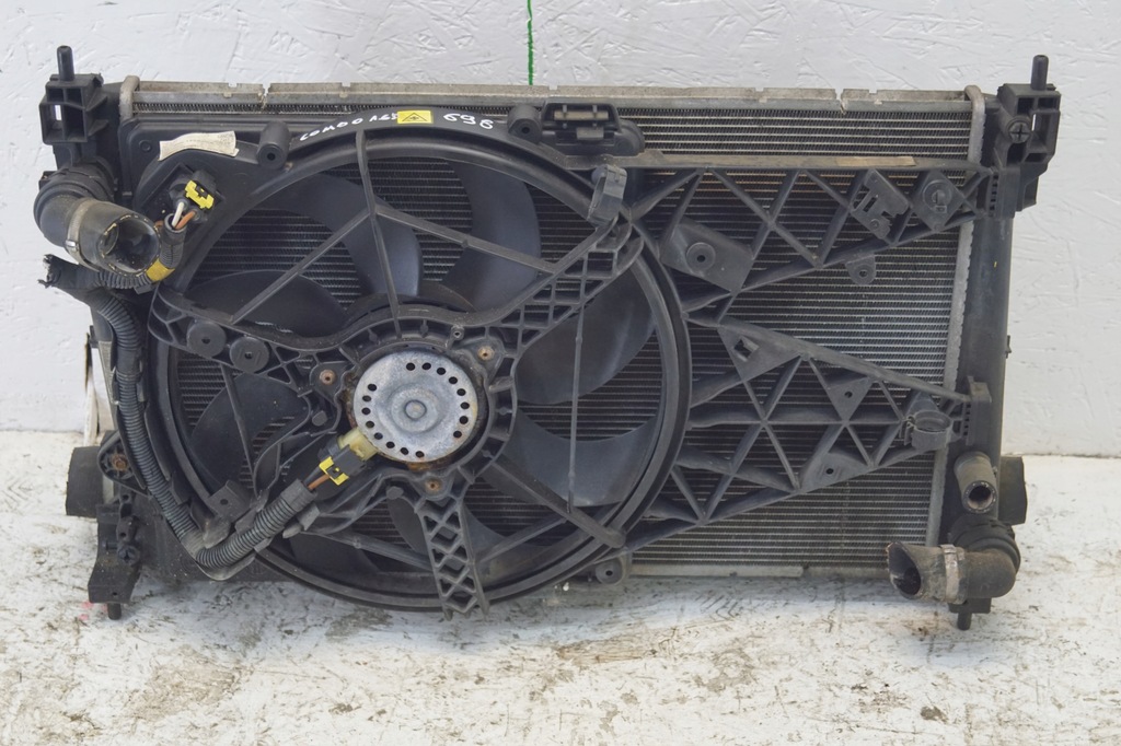 фото №8, Радіатор вентилятор opel combo 1.6 cdti