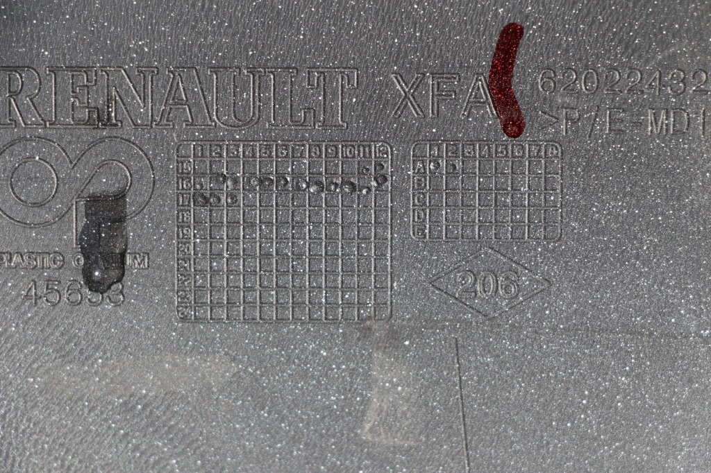 фото №11, Renault scenic 4 iv бампер перед передний na 4 pdc + решётка 2016+