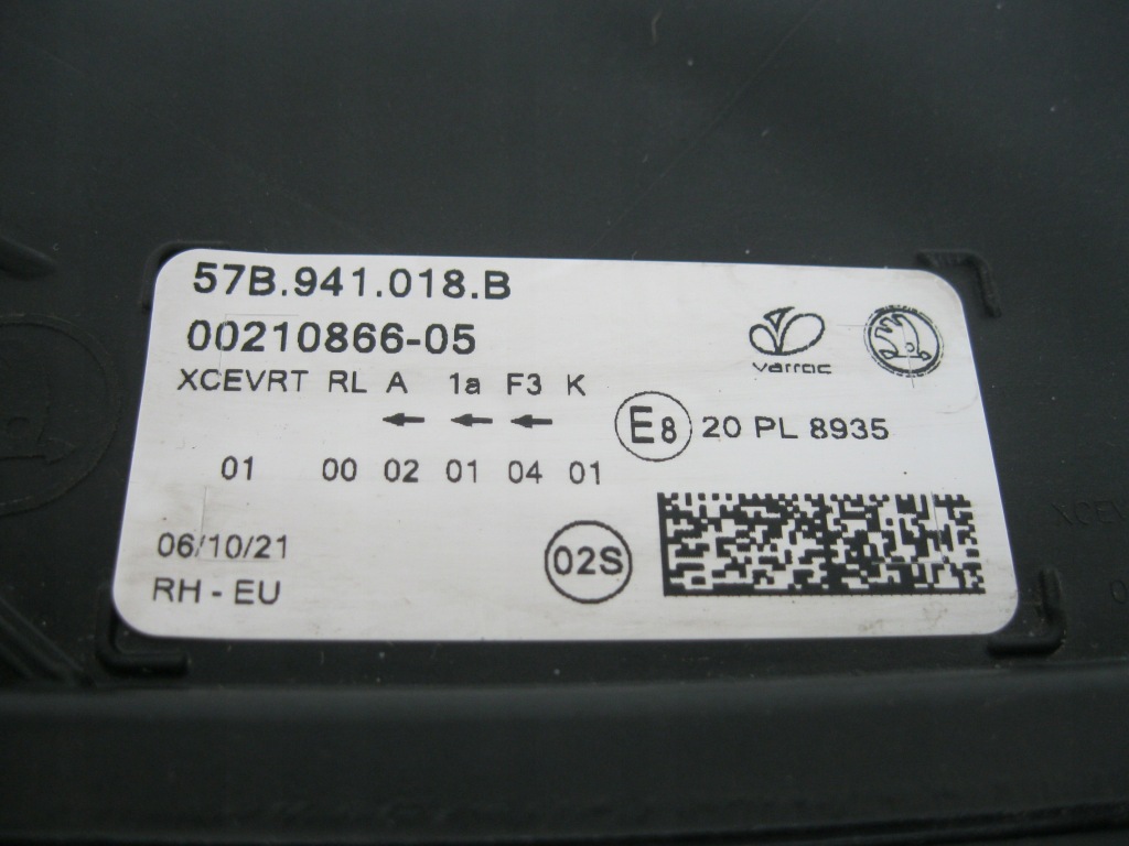 фото №6, Лампа фара правый full led skoda karoq 17-20