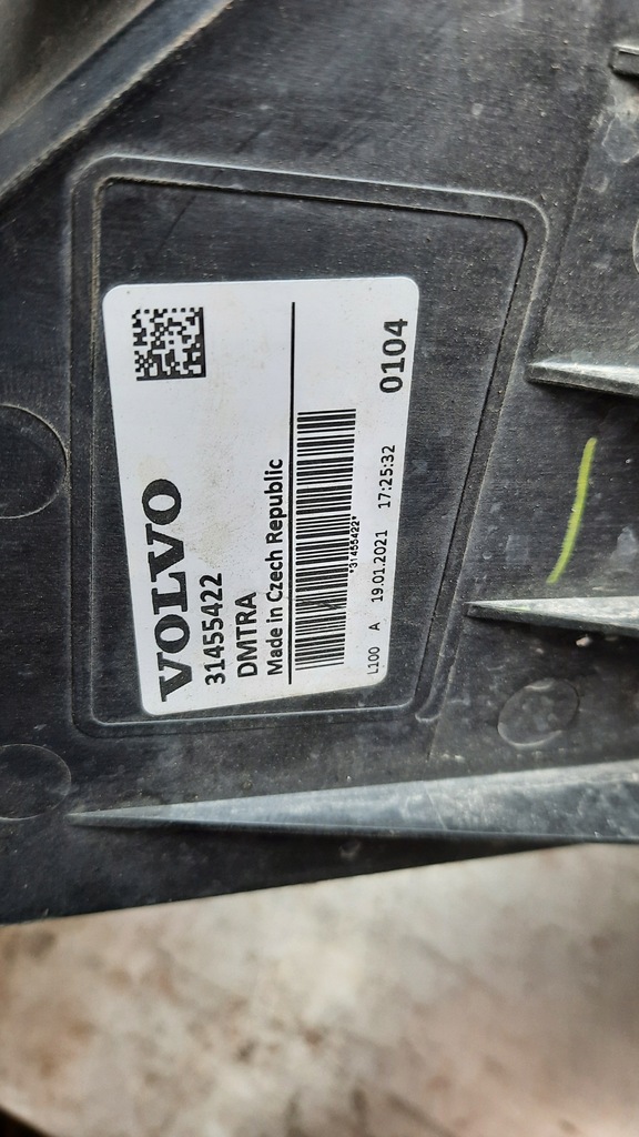 фото №10, Volvo xc40 жалюзи воздуховод воздуха 31455422