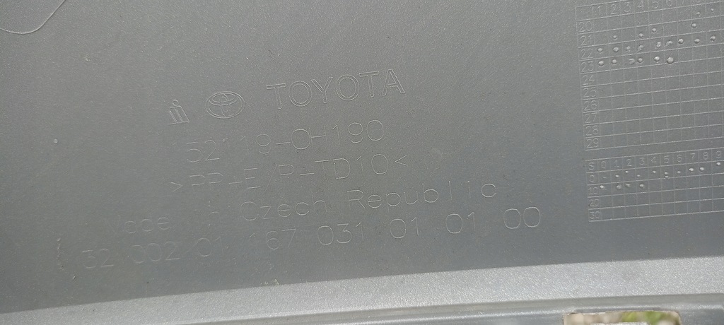 фото №7, Бампер перед передній toyota aygo x 22-24rok 52119-0h190 оригінал