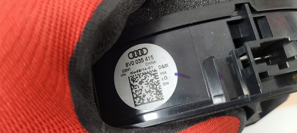 фото №7, Динамик дверь передний p audi оригинальный номер 8v0035415