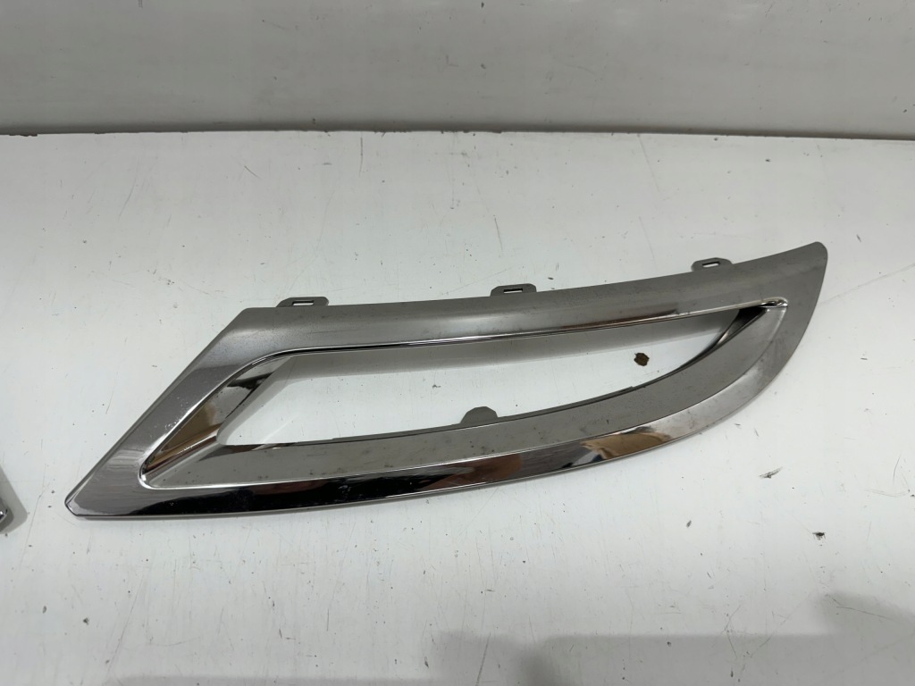 фото №4, Renault talisman молдинг рамка хром бампера задня ліва права оригінал!