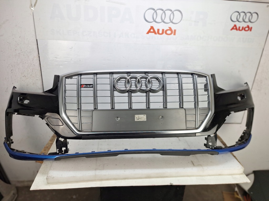 фото №1, Бампер audi sq2 s-q2 хром оригінал оригінальний номер решітка радіатора решітка радіатора przed liftem 2016-2020