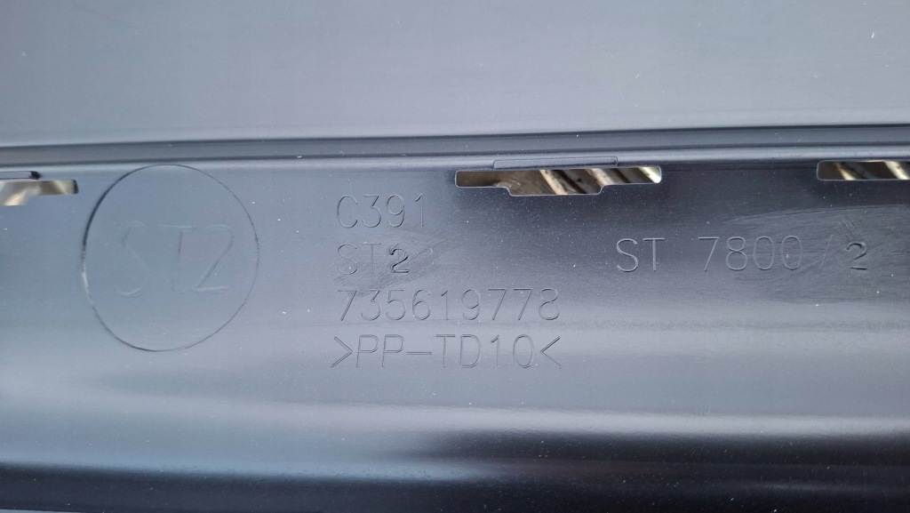 фото №8, Бампер задня pdc 735619778 fiat 500 lift 2015-