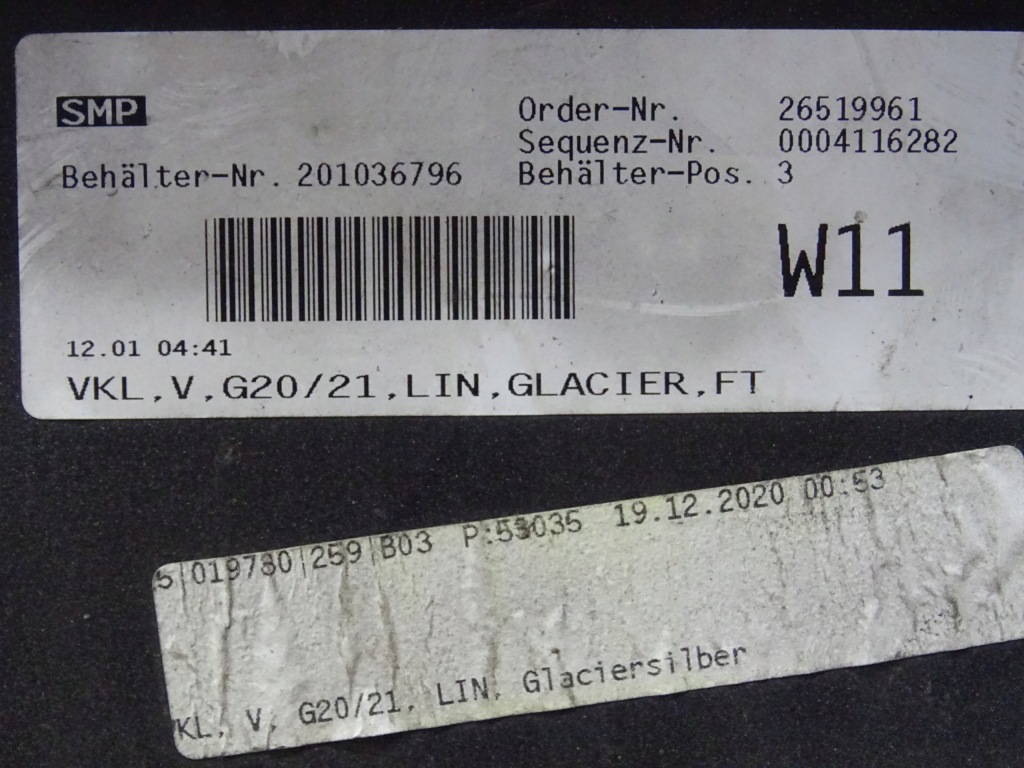 фото №13, Бампер перед передній bmw 3 g20 g21 7468359