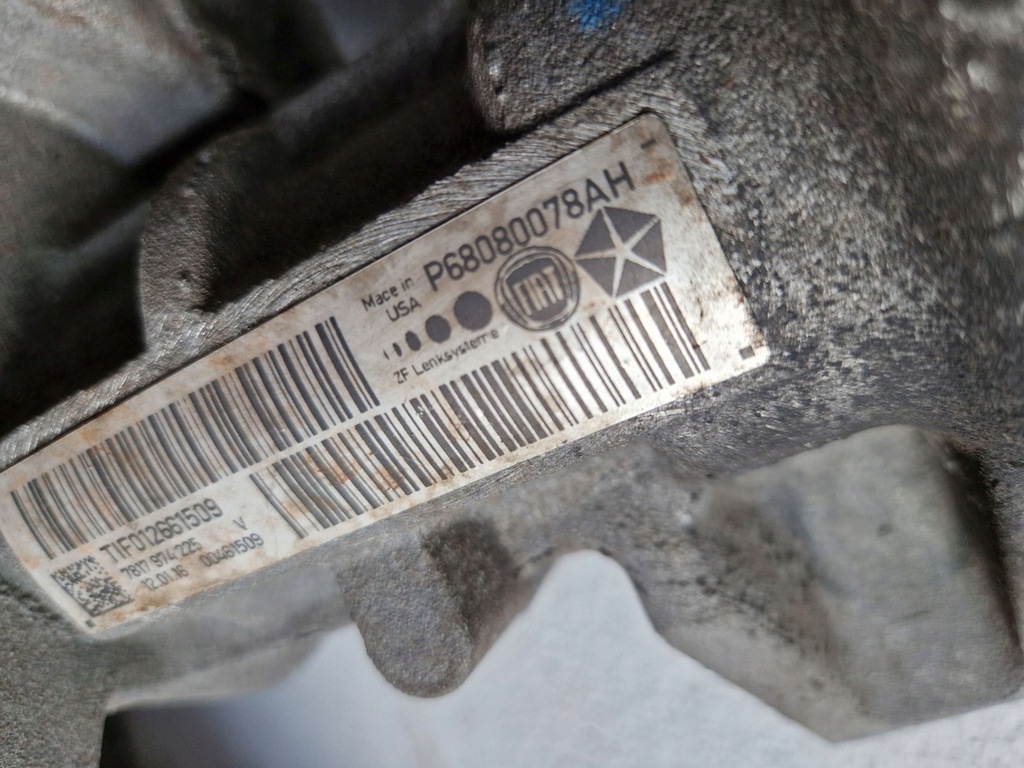 фото №5, Dodge dart трансмісія рейка рульова 12- 68080078ah