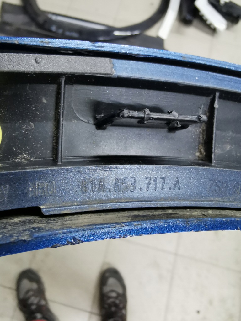 фото №5, Накладка молдинг крыла audi q2 s-line перед