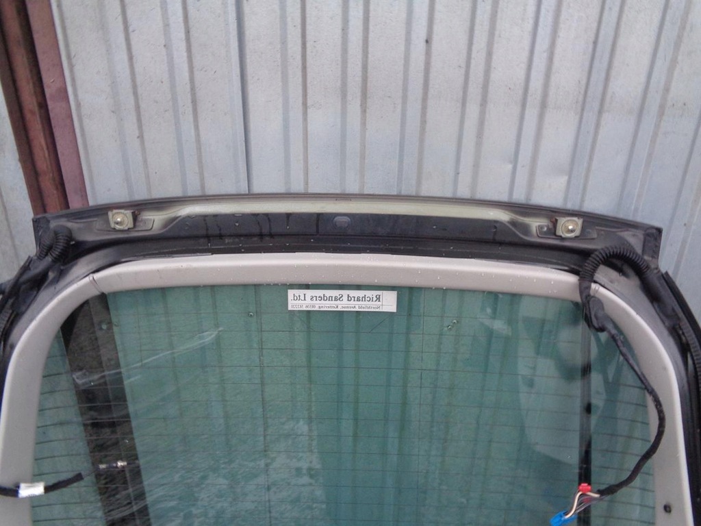 фото №10, Кришка багажника задня задня багажника з скло renault laguna 2 ii hb lift 2005- nv676