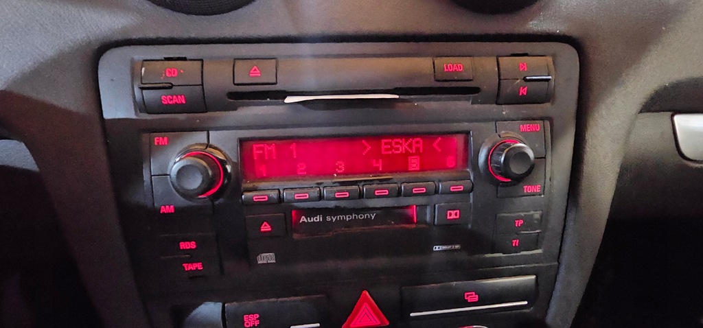 фото №1, Audi a3 8p радіо symphony з код