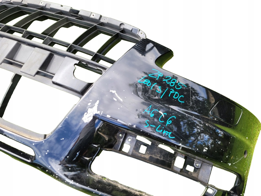 фото №7, Audi a6 c6 s6 бампер передний перед ксенон омыватель pdc led 4f0807437s