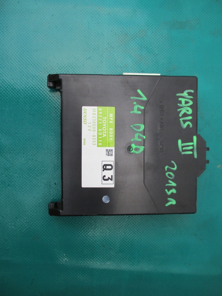 фото №1, Toyota yaris iii модуль комфорта 89221-0d110
