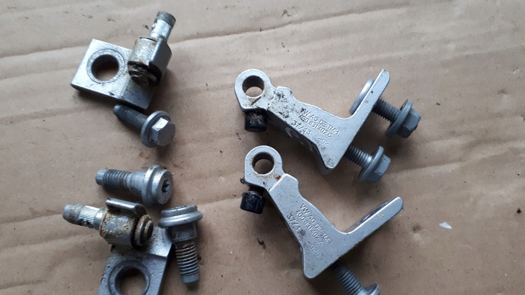 фото №7, A6 c7 4g петля дверь петли правый задняя lx7w 2x