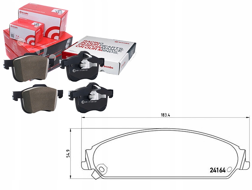 фото №1, Brembo p 11 017 набор тормозных колодок тормозных, тормоза дисковые