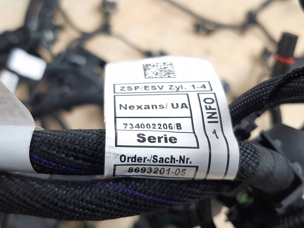 фото №11, Жгут электропроводка двигателя bmw 5 g30 7 g11 g12 8 g14 g15 g16 n63b44d 4.4 v8