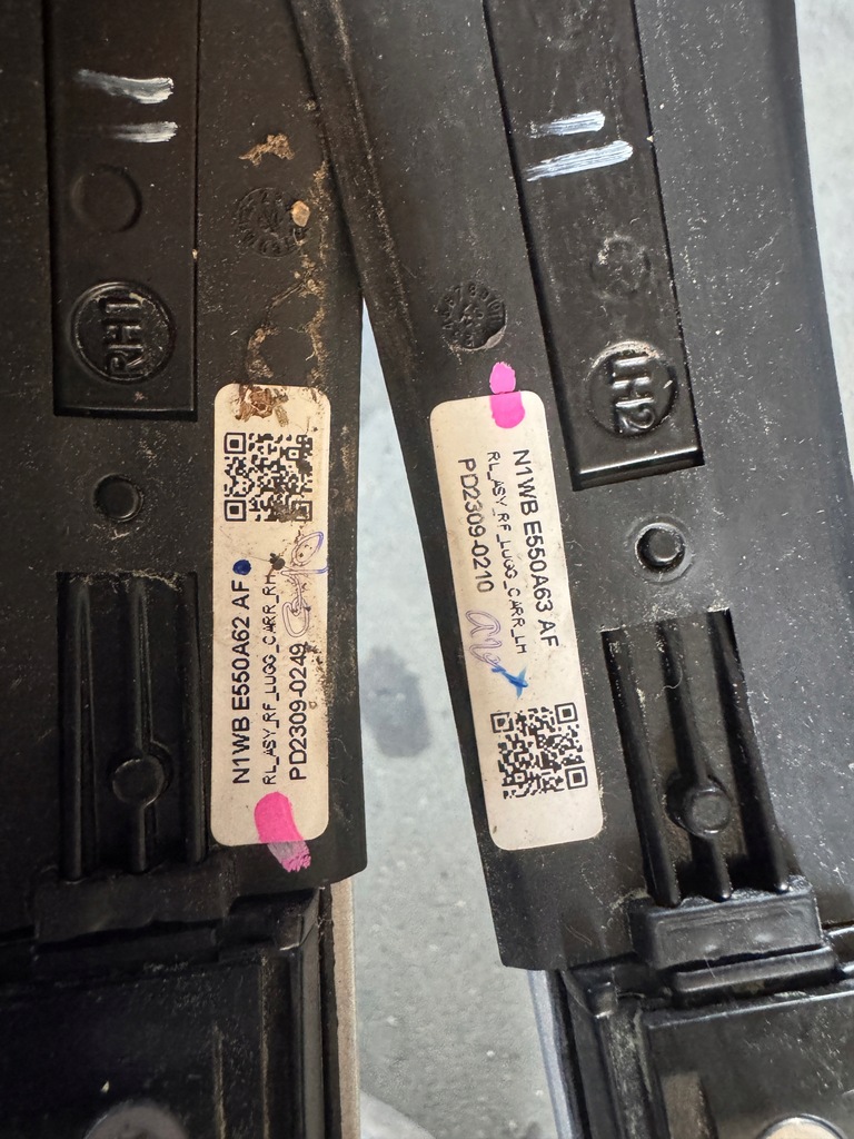 фото №3, Ford ranger vi рейлинги кровельные комплект