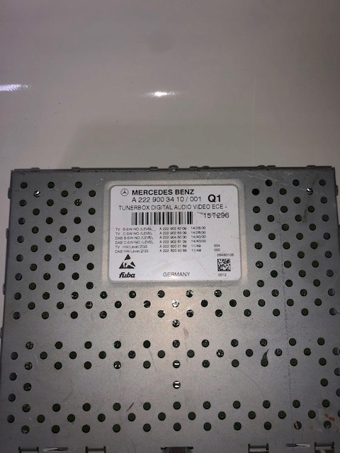 фото №8, Mercedes w205 w217 w222 тюнер радио tv a2229003410