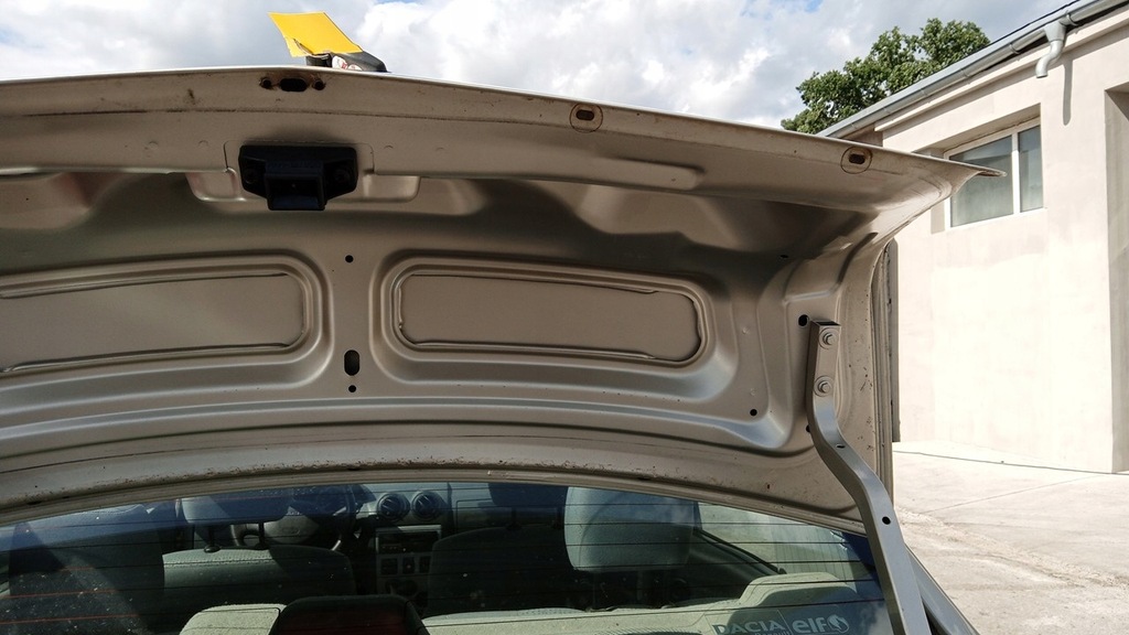 фото №12, Крышка багажника багажника комплектная europa dacia logan 1 sedan te01d