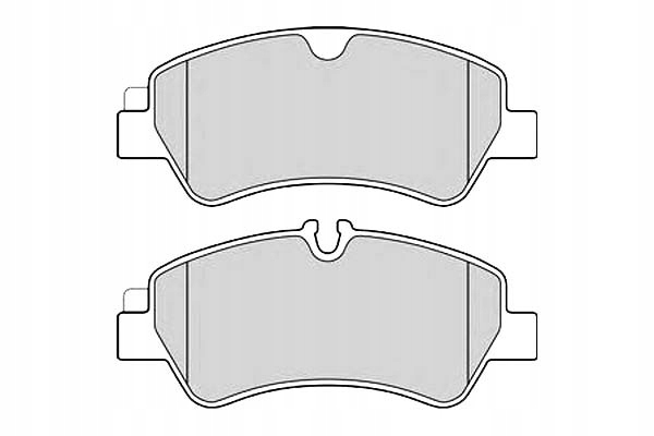 фото №1, Delphi тормозные колодки тормозные ford tourneo custom 2.2 td