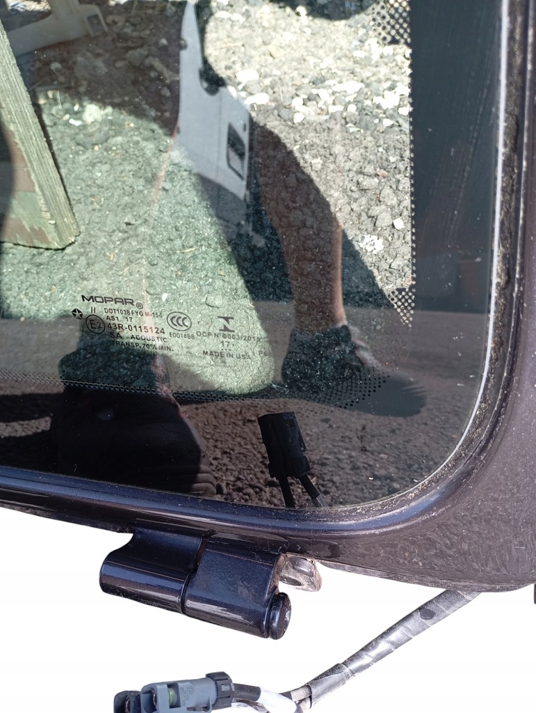 фото №7, Скло передня лобове рамка петлі jeep wrangler jl sahara