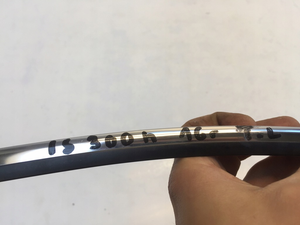 фото №4, Lexus is 300h 2016 молдинг хром дверь задняя левая