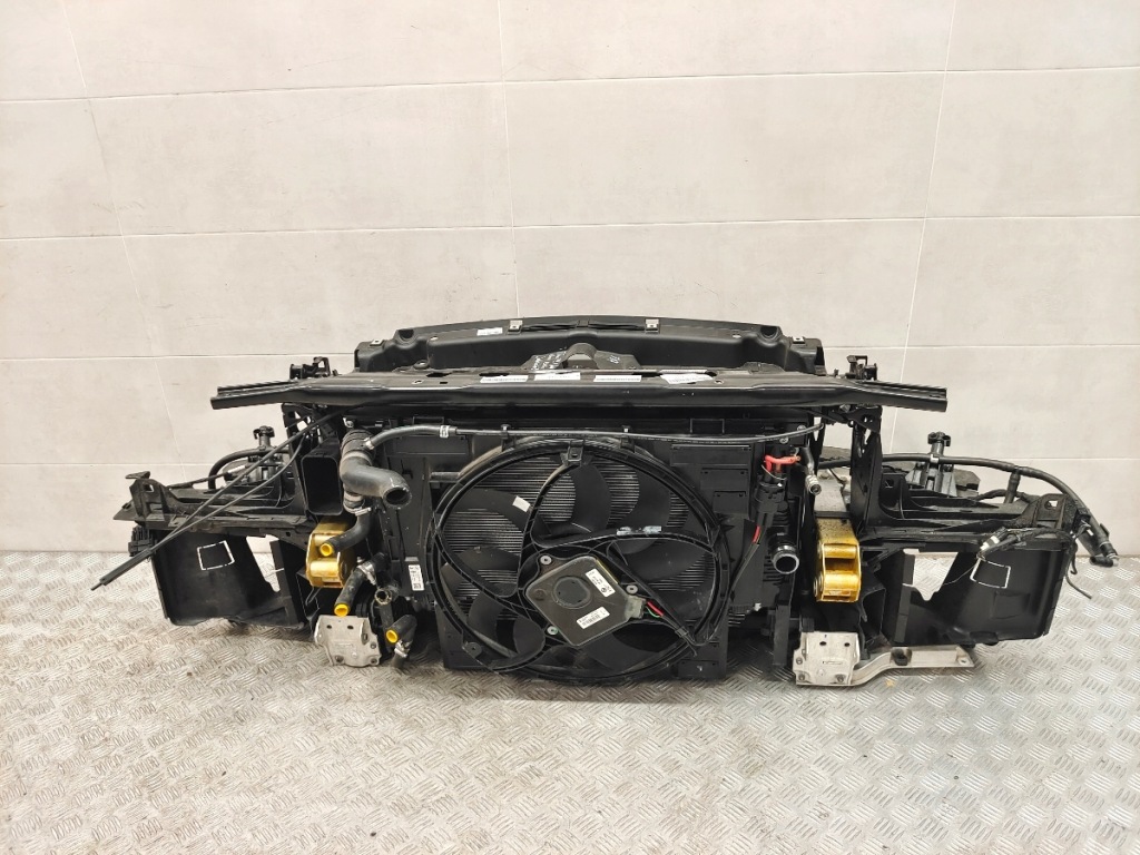 фото №6, Bmw f07 pas передній радіатор вентилятор 528i