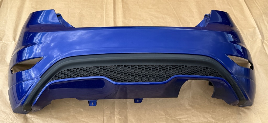 фото №12, Ford fiesta mk7 lift st 2012-2017 бампер задня spirit blue