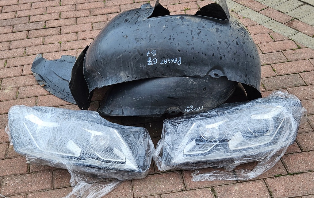 фото №10, Vw passat b7 перед бампер капот bi ксенон крила