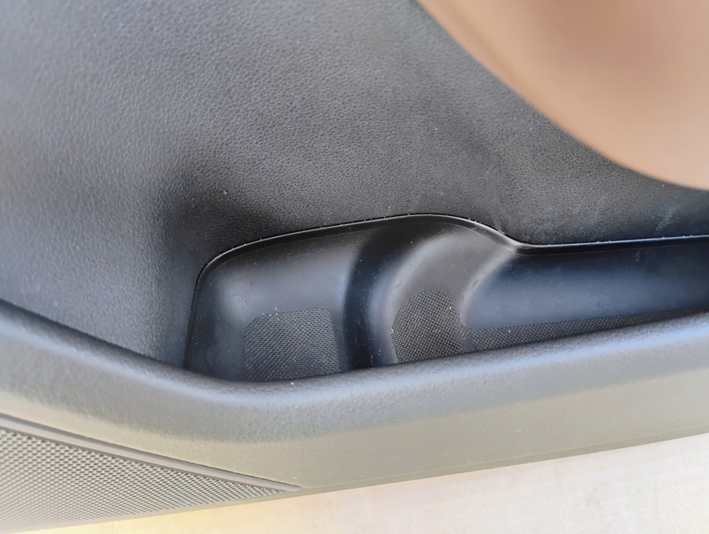 фото №10, Audi a6 c7 4g clean оббивка обшивка двері перед правий шкіра коричневий drewno оригінальний номер