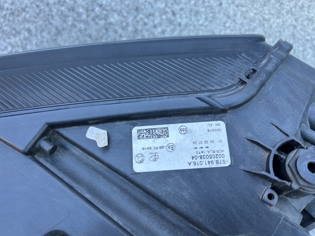 фото №7, Лампа правая передняя skoda karoq led 57b941016a poznań giełda