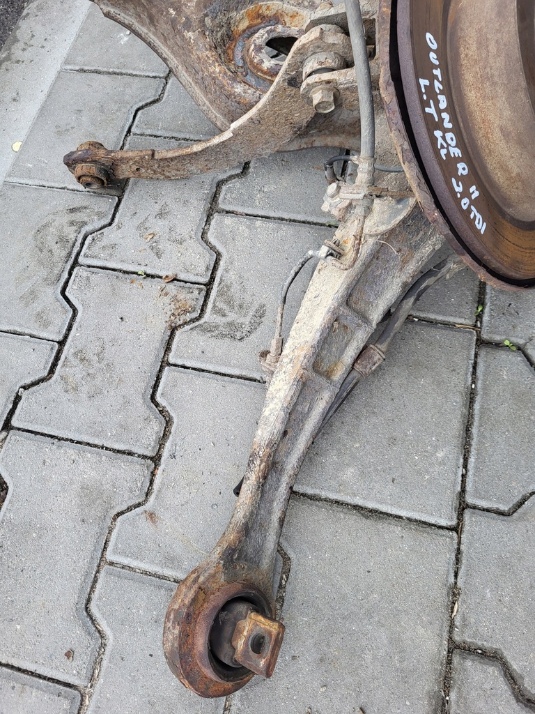 фото №5, Рычаг ступица диск суппорт левый задняя mitsubishi outlander ii 2.0 did