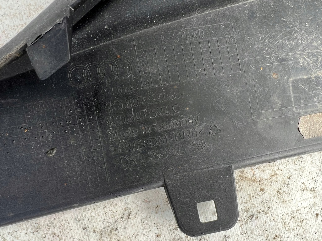 фото №10, Audi a6 c8 s-line бампер спойлер задняя задний