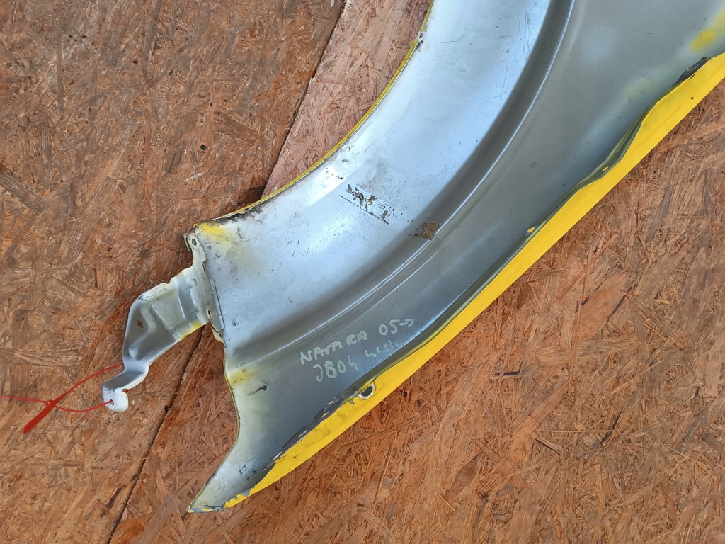 фото №12, Nissan navara d40 iii 2005- крыло левый перед оригинальный zdrowy