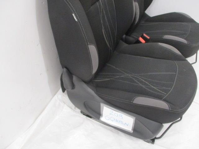 фото №13, Peugeot 208 lift перехідник з фургон заднє сидіння ремені