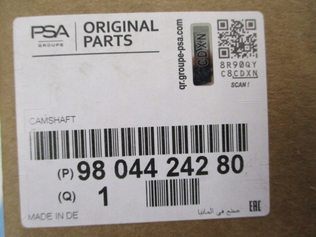 фото №13, Jumpy expert вал распределительного вала выпускной 2.0 bluehdi