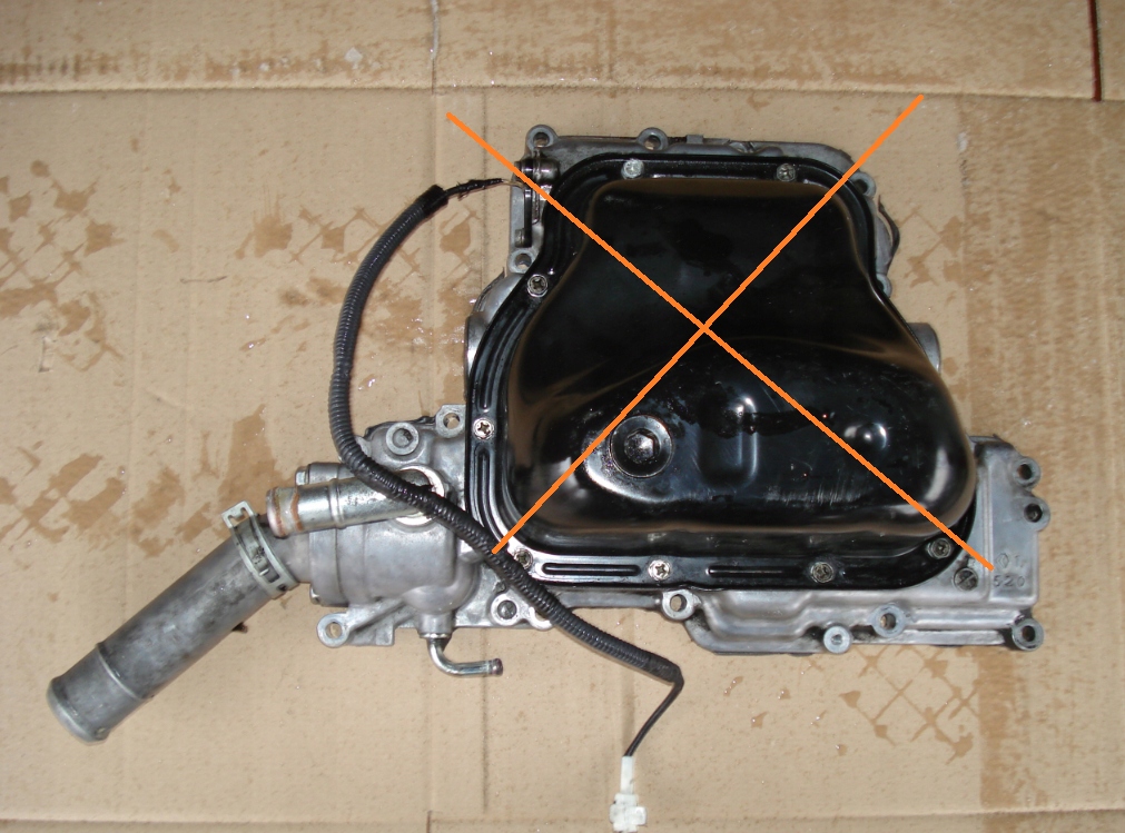 фото №1, Основа картера оливи ee20z subaru outback legacy 2.0d