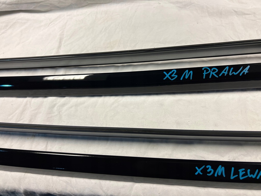 фото №5, Bmw x3 e83 рейлінги накладки дахові silbergrau