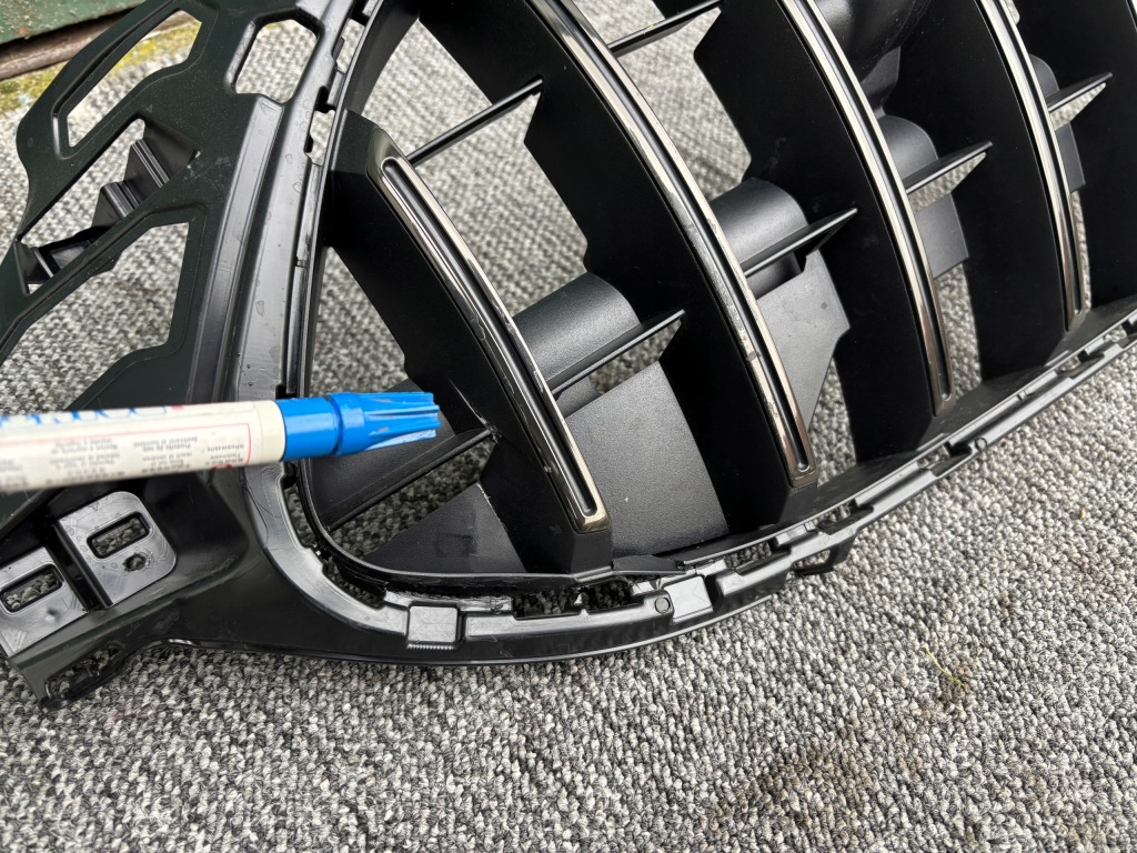 фото №7, Mercedes amg gt 192 c192 w192 решітка радіатора решітка радіатора решітка радіатора